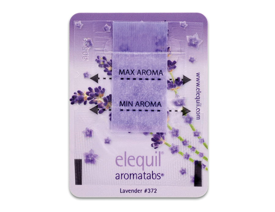 Elequil Aromatabs® – levendula illatváltozat gyártói termékfotója